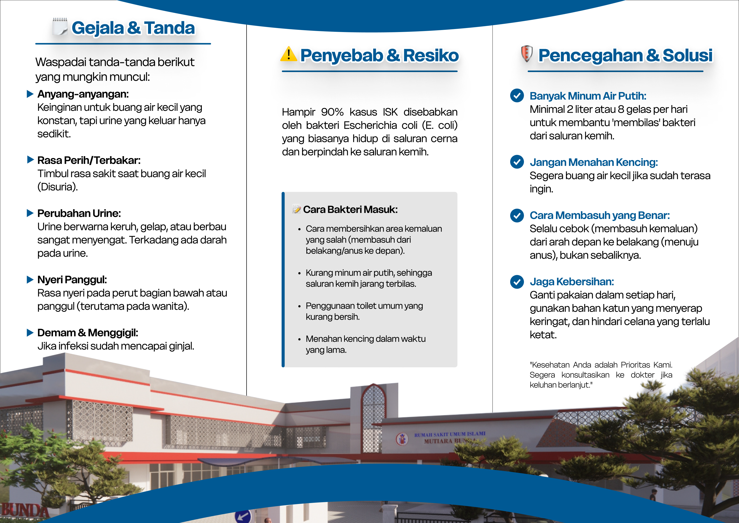 Infeksi Saluran Kemih (ISK): Gejala, Penyebab, dan Cara Mencegahnya 